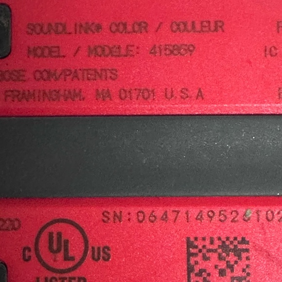 Bose SoundLink Color Bluetooth Speaker 415859 w/ Charger - Picture 5 of 5